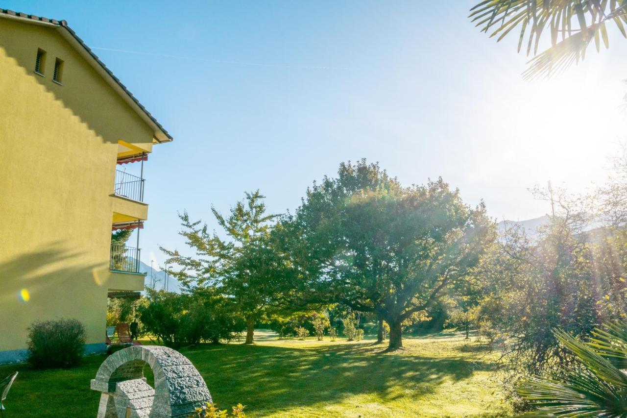 Parkhotel Emmaus - Casa Del Sole Ascona Exterior foto